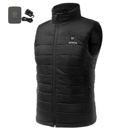 Men's Lightweight Heated Vest with Battery Pack