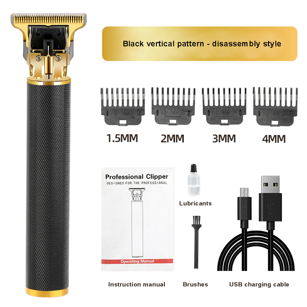 Professional Hair Clippers for Men Electric Haircut Kit Hair Trimmer Grooming USB Rechargeable