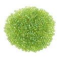 thumbnail image 1 of Uxcell 2000-Pack Cuentas de Semilla de Vidrio, 1.5x1mm/0.06x0.04 Pulgadas Mini Cuentas de Bugle de Vidrio para DIY Aretes/ Collares/Pulseras/ Fabricación de Joyería [Verde Claro], 1 of 6