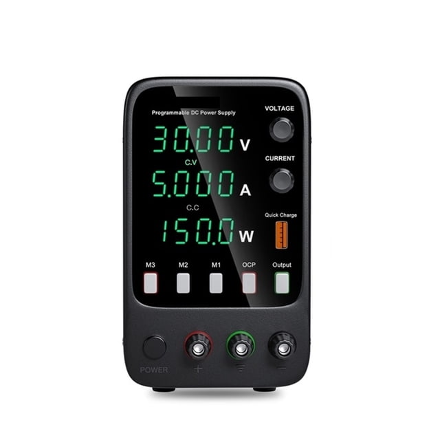 Alimentation Électrique DC Réglable Commutation de Laboratoire Convertisseur de Puissance Source de Banc Affichage Numérique Stabilisé pour Réparation de Téléphone, Facile à Utiliser