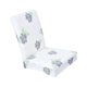 thumbnail image 3 of Fundas elásticas para sillas de comedor, fundas protectoras para asientos para decoración del hogar Flor gris, 3 of 7