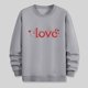 thumbnail image 3 of TaTaai Men's Valentine Heart Print Long Sleeve Round Neck Pullover, Valentine's Day Gift, Casual Sports Activewear Top Gift, 3 of 6