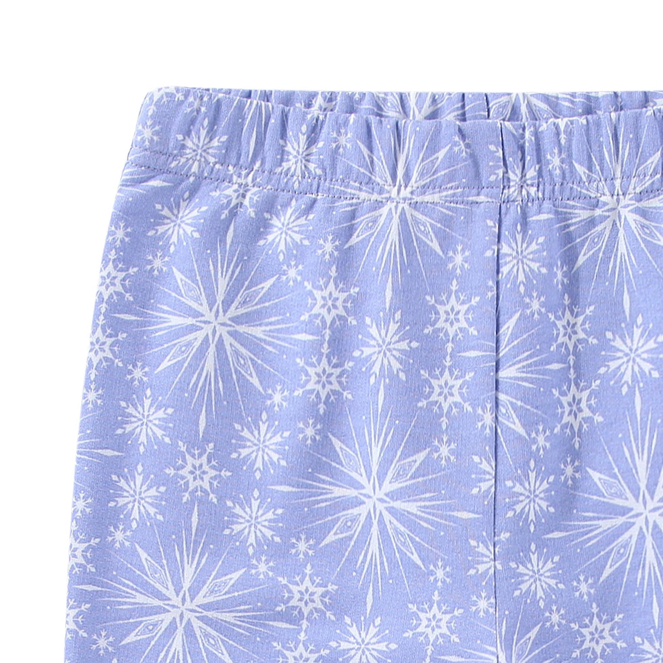 Disney Frozen Long Sleeve Shirt and French Terry Pants Set (Girls), 2 Piece Set, Sizes 2T-6X
