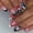 B, variant on 24Pcs Halloween French Tip Black Red Press on Nails Medium Almond Fake Nails with Spider Web Pumpkin Design Gothic False Nails Full Cover Artificial Glue on Nails for Women Manicure DIY
