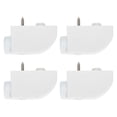 thumbnail image 4 of KAKOWELY 4pcs Sliding Sash Stopper Sliding Window Safety Lock Sliding Doors Security Locks,2.36"X1.18"X0.98", 4 of 4