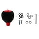 thumbnail image 2 of Perilla de manija de carrete de pesca Sunnimix Baitcasting rojo, 2 of 8