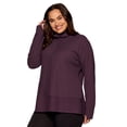 thumbnail image 3 of RBX Active Women's Plus Size Quilted Cowl Neck Pullover Tunic, 3 of 5