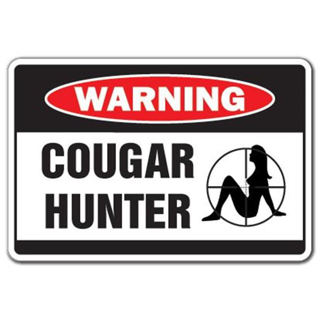 Beware Of Cougar Rustic Sign SignMission Classic Rust Wall Plaque Decoration 