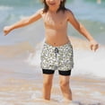 thumbnail image 7 of Cauagu Ducky Print Swim Trunks for Men,Youth Boys Swim Shorts Compression Liner Beach Shorts Boys' Swimming Shorts 7-20 Years Bathing Suit-Medium, 7 of 7