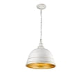 thumbnail image 7 of Golden Lighting Bartlett 2-light Pendant in French White, 7 of 7