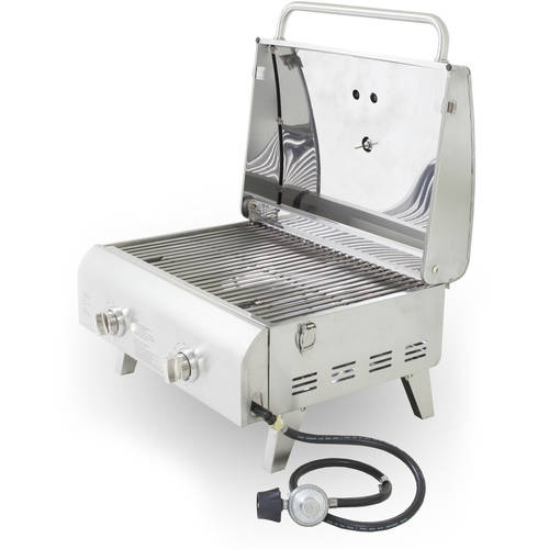 Pit Boss 2-Burner Portable Gas Grill, Stainless Steel - image 3 of 5
