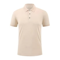 Aloohaidyvio George Mens Polo Shirts ,Spring Summer Mens Golf Sports Polo Shirt Short Sleeve Performance Moisture-Wicking Pique Shirt