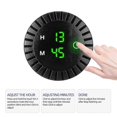 thumbnail image 4 of 12V/24V Touch Digital Clock for Automotive Car Boat Motorcycle LED Display Hours Minutes Car Panel Electronic Clock Waterproof, 4 of 5