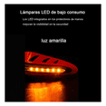 thumbnail image 5 of Cubre Puños Moto Motocicleta Con Luz Led Universal  Estilo 2 Malubero  Negro, 5 of 5