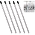 thumbnail image 1 of fastboy Support de Verre pour Lave-Vaisselle 5 Pcs Support de Bouteille de Vin en Acier Inoxydable Support de Bar à Vaisselle Réutilisable, 1 of 8