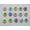 250pcs Color Heart 7X7mm, variant on U8MO Craft DIY Acrylic Alphabet Letter Beads Various Shape Heart Flower Jewelry Make-100pcs Heart 10X11mm