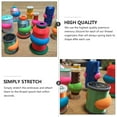thumbnail image 4 of MasteelfCA 20pcs Anti-wire Head Drop Bobbin Fixed Clip Silicone Thread Spool Sewing Supply, 4 of 8