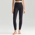 thumbnail image 6 of COMVALUE Buttery Soft Leggings for Women - High Waisted Tummy Control No See Through Workout Yoga Cycling Tights Pants Black M, 6 of 9