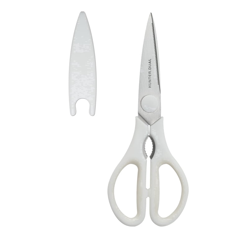 NULAS Heavy Duty Kitchen Scissors Come-Apart Design Cream photo 1