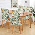 thumbnail image 2 of Yayeee 2 Pack Dining Chair Covers Stretch Parson Chairs Slipcovers Seat Protector, Light Green Floral Pattern, 2 of 6