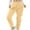 Yellow, variant on Luxalzxs Plus Size Sweatpants for Women Warm Fitness Sport Leggings Winter Fleece High Waist Drawstring Pants Pajama Pants
