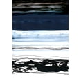 thumbnail image 2 of Lehnhardt, Iris 18x24 White Modern Wood Framed Museum Art Print Titled - Strata 2, 2 of 4