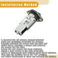 thumbnail image 4 of Sensor de flujo de aire masivo para coche No.0K08013210 Sensor de flujo de aire masivo para vehículo para Kia Sephia 1998-2001, 4 of 7