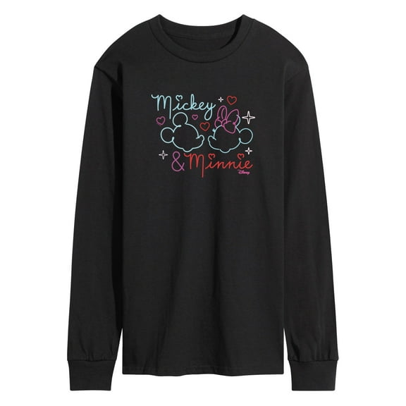 Disney - Mickey & Minnie - Highlight Love - Men's Long Sleeve T-Shirt