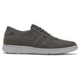 thumbnail image 2 of Rockport Men's Zaden 5-Eye Ubal Sneaker Grey Nubuck/Canvas CI3137, 2 of 3