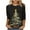 Plus Size Christmas Shirts for Women-W19 Gold, variant on Mifsaly Valentine Shirts for Women 3/4 Sleeve Hearts Print Shirts Striped Loose Tunic Crewneck T-Shirts Cozy Breathable Pullover Tops Girlfriend Gifts Festival Fashion Blouse 2026