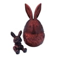 thumbnail image 2 of CoreLiving Easter Eggs 3D Printed Mini Bunny Inside Surprise Figurine Set Colorful Rabbit Animal Toys Prefilled Easter Eggs Bulk Basket Stuffers for Party Favors Spring Holiday Decor Gifts, 2 of 8