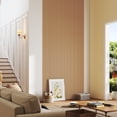 thumbnail image 3 of Upick WPC Slat Wall Panels, 7 Pack 94 x 6.61 in 3D Wood Wall Panels Fluted Textured for Interior Wall Decor, Oak, 3 of 8