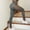 Dark Gray, variant on Womens Wide Leg Pants Casual Women Capri Pants Compression High Waist Rise Long Straight-Leg Black S