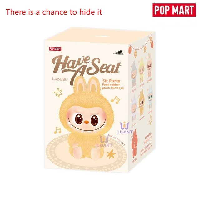 Muñeco de peluche de vinilo de la serie The Monsters Have A Seat de Labubu 2.0, figura de acción en caja misteriosa, modelo de anime, colección de regalos