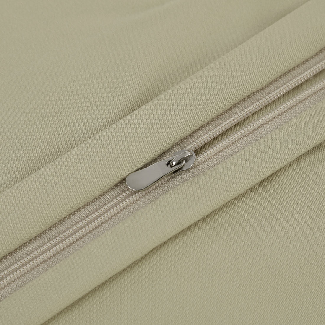 Unique Bargains 1 Pack Brushed Microfiber Body Pillowcase, 20" x 72", Khaki