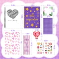 thumbnail image 2 of UUSUOO DIY Journal Kit for Girls,Journal Set for Girls Ages 8-12,100+Pcs Stationery Set with Stickers,Scrapbook & Diary Supplies Set,Journaling Art Crafts Kit,Christmas Gifts for Kids Age 8 9 10 +, 2 of 8
