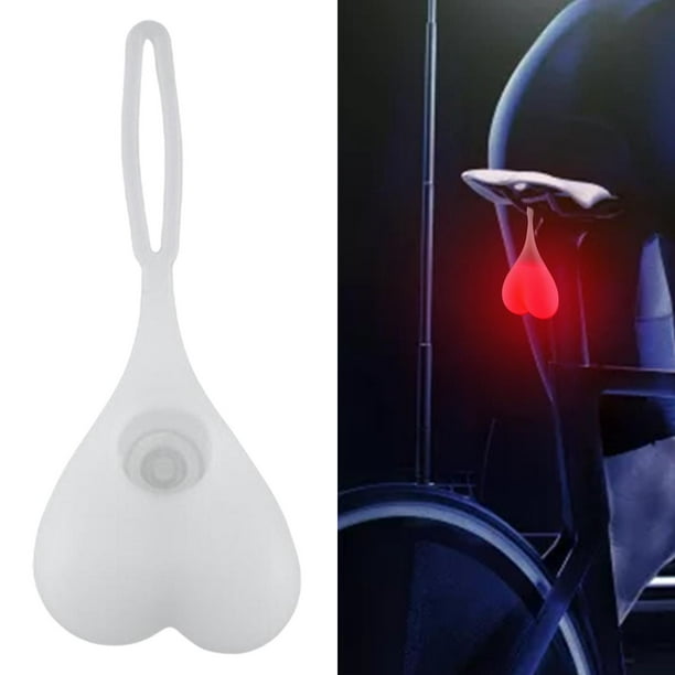 Cycling Balls Tail Silicone Bike Waterproof Night Riding LED Warning Lights Seat Back Egg Lamp Red Walmart
