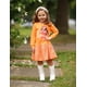 thumbnail image 2 of Vestido Disney Princess Moana para niña pequeña de 4 a 5 años, color naranja, 2 of 7