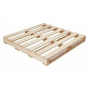 Partners Brand CPW4242R #1 Recycled Wood Pallet, 42 x 42", Natural Wood,10/Bundle