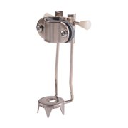 Mabis Retractable 5 Prong Ice Grip Attachment for Canes, Crutches, and Walkers, Snow Safety