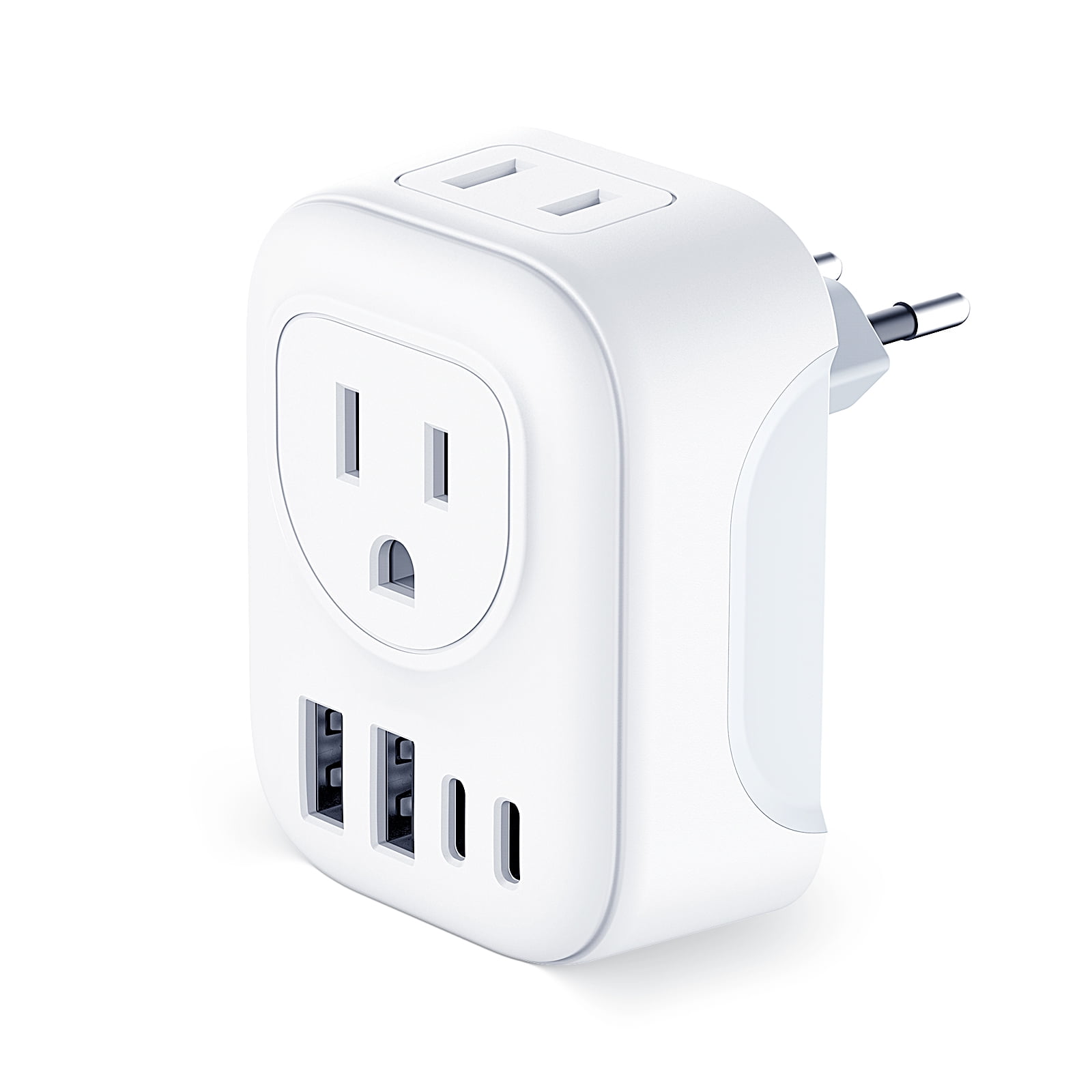 European Travel Plug Adapter, Meromore International Plug Adapter with