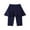 Navy Blue, variant on Toddler Kids Girls Baby Leggings with Ruffle Tutu Skirt Pants Culotte Girls Bottoms Dress