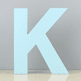 thumbnail image 3 of Wood Letters for Crafts Unfinished Wood Letters for Letter Board DIY Home Wedding Decor, 3 of 3