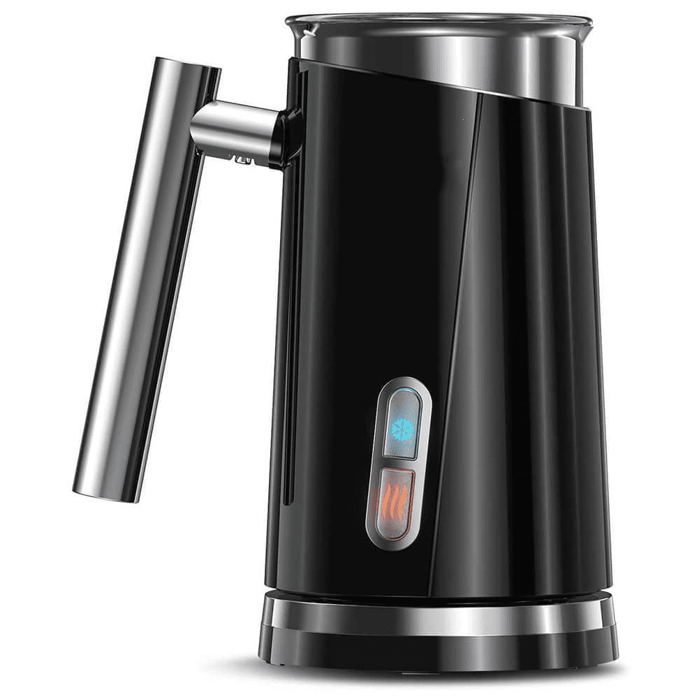 VIVEFOX Milk Steamer & Frother Jug Automatic Foam Maker Create Hot