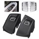 thumbnail image 3 of 2 cubiertas de plástico para interruptor de ventana de Mercedes Vito W639 y Sprinter 906 Series 2003-2015, puerta delantera del conductor, color negro., 3 of 5