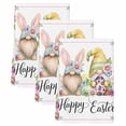 thumbnail image 2 of Happy Easter Kitchen Towels Set of 3, Watercolor Gnomes Eggs Flowers Botanical Spring Absorbent Dish Towels for Kitchen, Microfiber Hand Towel, Quick Drying Tea Towel for Cleaning Dishcloths, 2 of 7