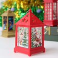 thumbnail image 2 of Linterna de Navidad, decoración de linterna, paisaje con pilas para dormitorio Rojo Zulema  Linterna interior, 2 of 7
