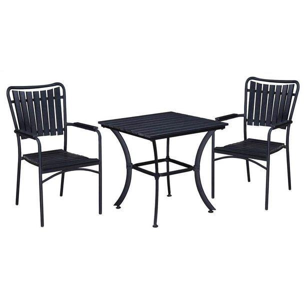 Oakland Living Splat Back Stackable Indoor/Outdoor Square ... Oakland Living Splat Back Stackable Indoor/Outdoor Square ... on Oakland Living Bistro Set id=86557