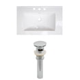 thumbnail image 1 of American Imaginations 59-in. W 3H4-in. Ceramic Top Set In White Color - Overflow Drain Incl. AI-15580, 1 of 1
