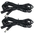 thumbnail image 1 of DC Connection Cable,2Pcs LED Solar Light Solar Light Extension Cord LED Extension Cord Versatile Functionality, 1 of 14